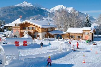 Restaurant Confetti-Alm im Skigebiet Ehrwalder Wettersteinbahnen