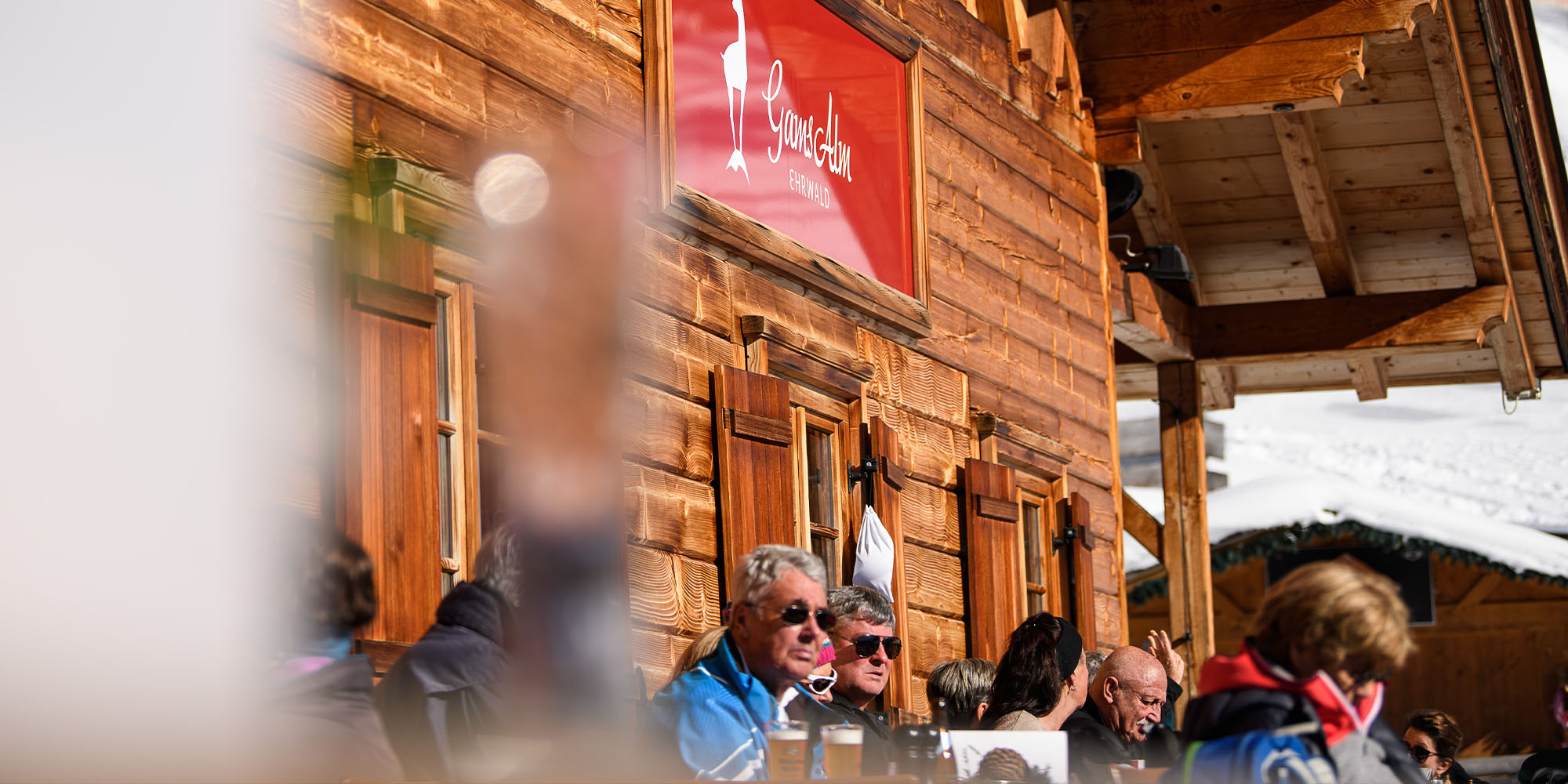 Gamsalm im Skigebiet der Ehrwalder Wettersteinbahnen