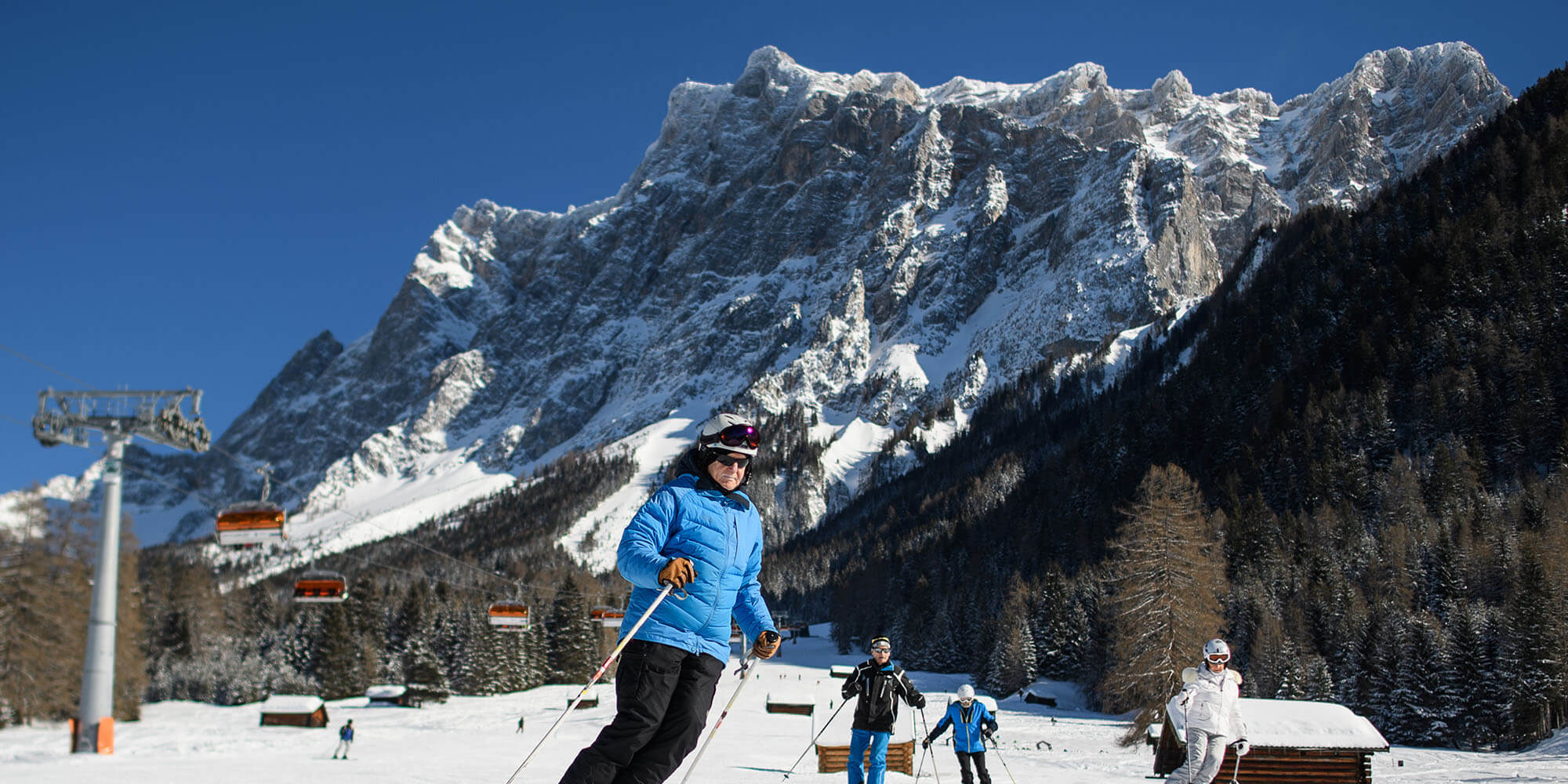 Anlagen & Pisten im Skigebiet der Ehrwalder Wettersteinbahnen